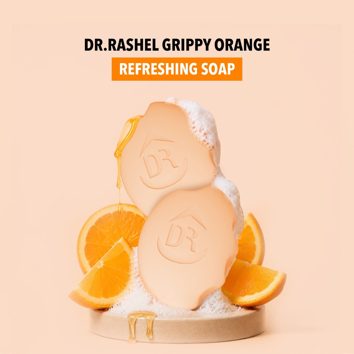 DR.Rashel Grippy Orange Soap