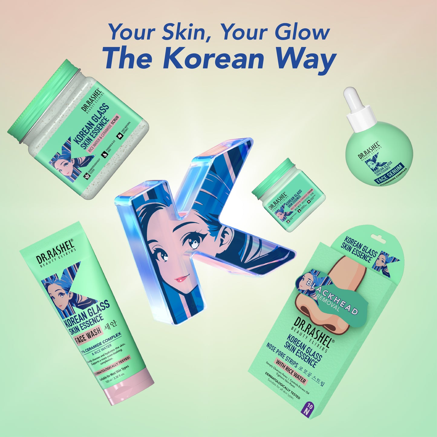 Korean Glass Skin Essence Face Serum