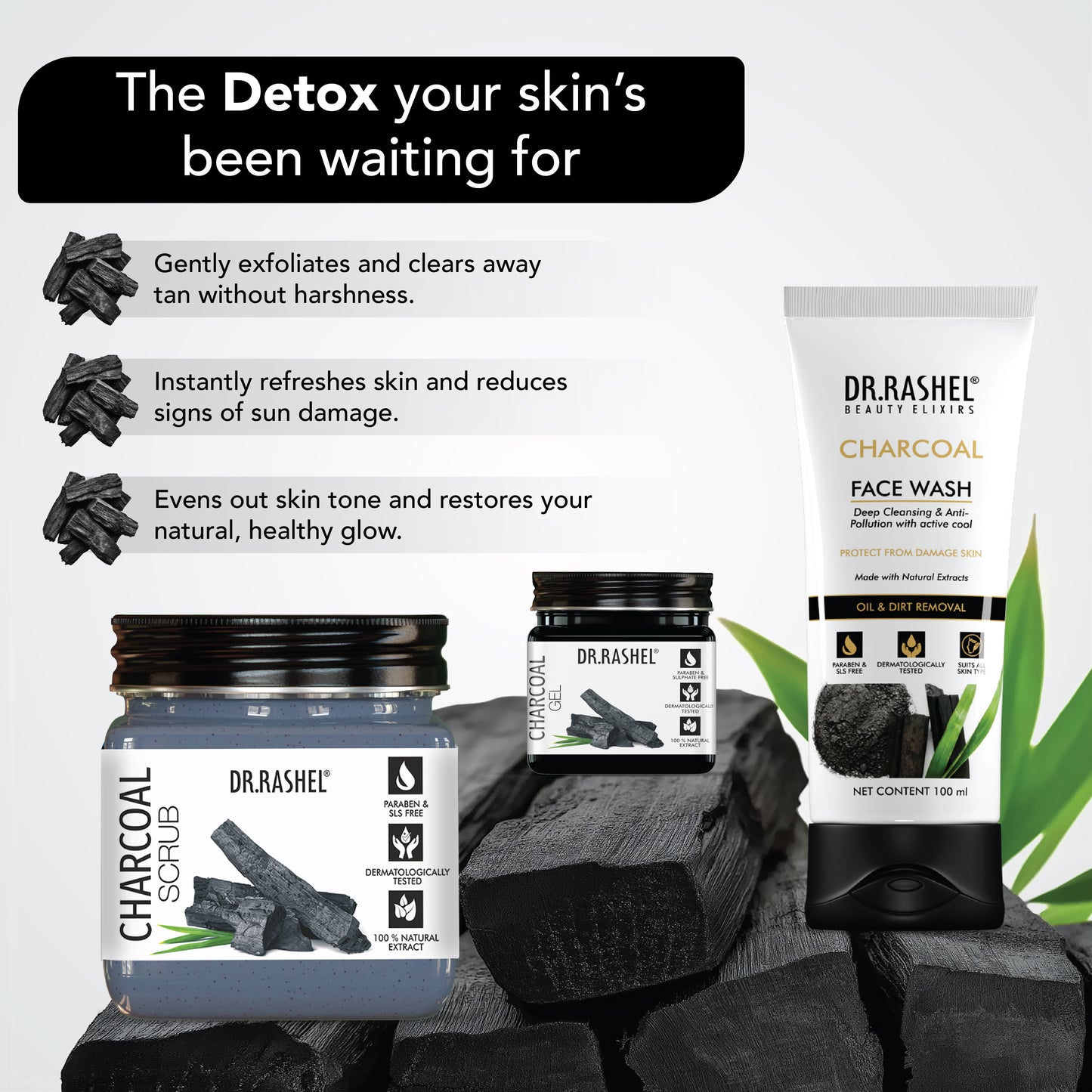 Charcoal Deep Detox Set