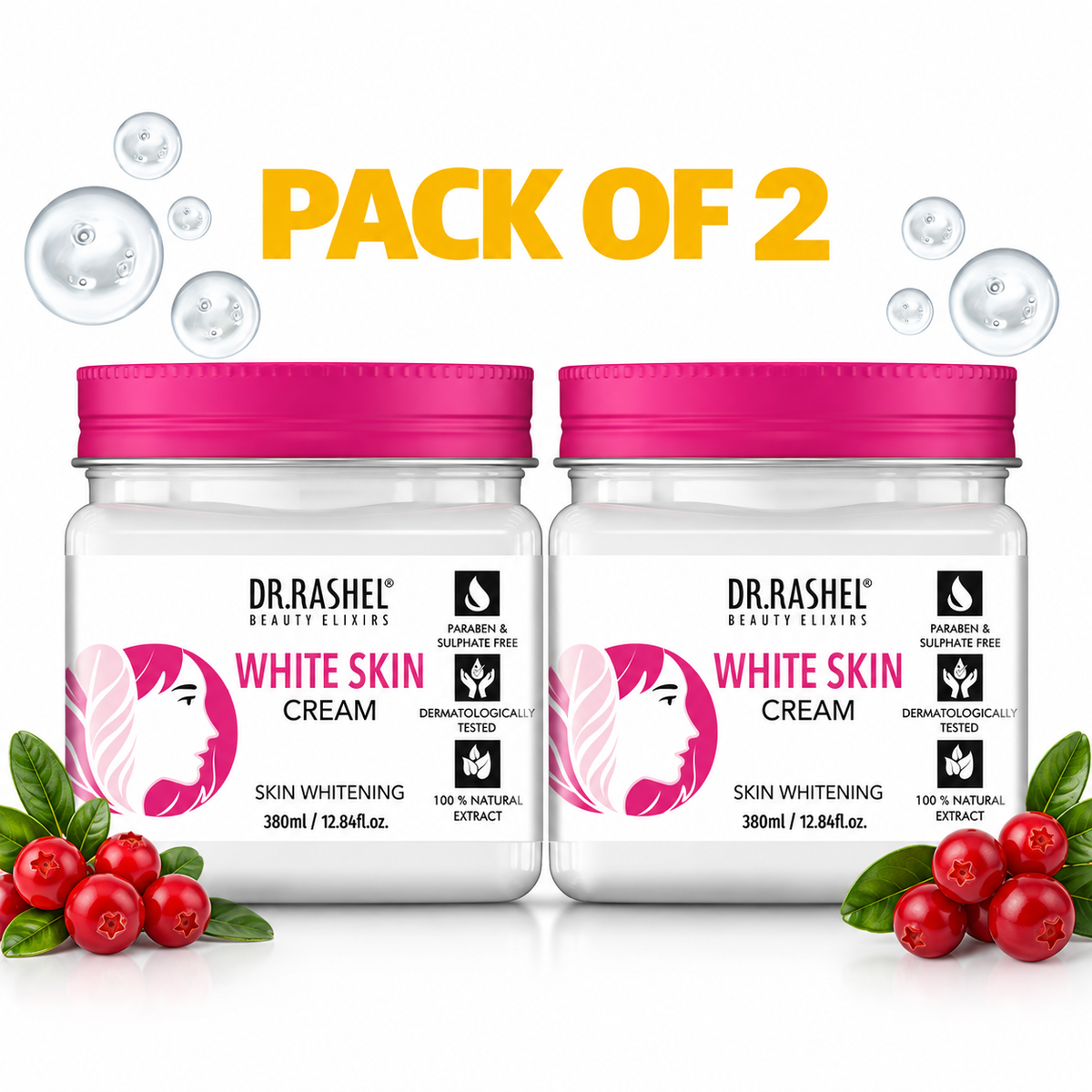 White Skin Cream - 380 ml