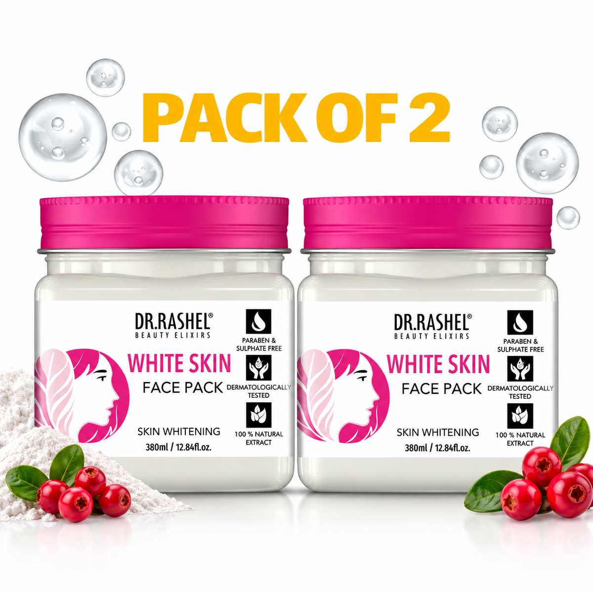 White Skin Face Pack - 380 ml