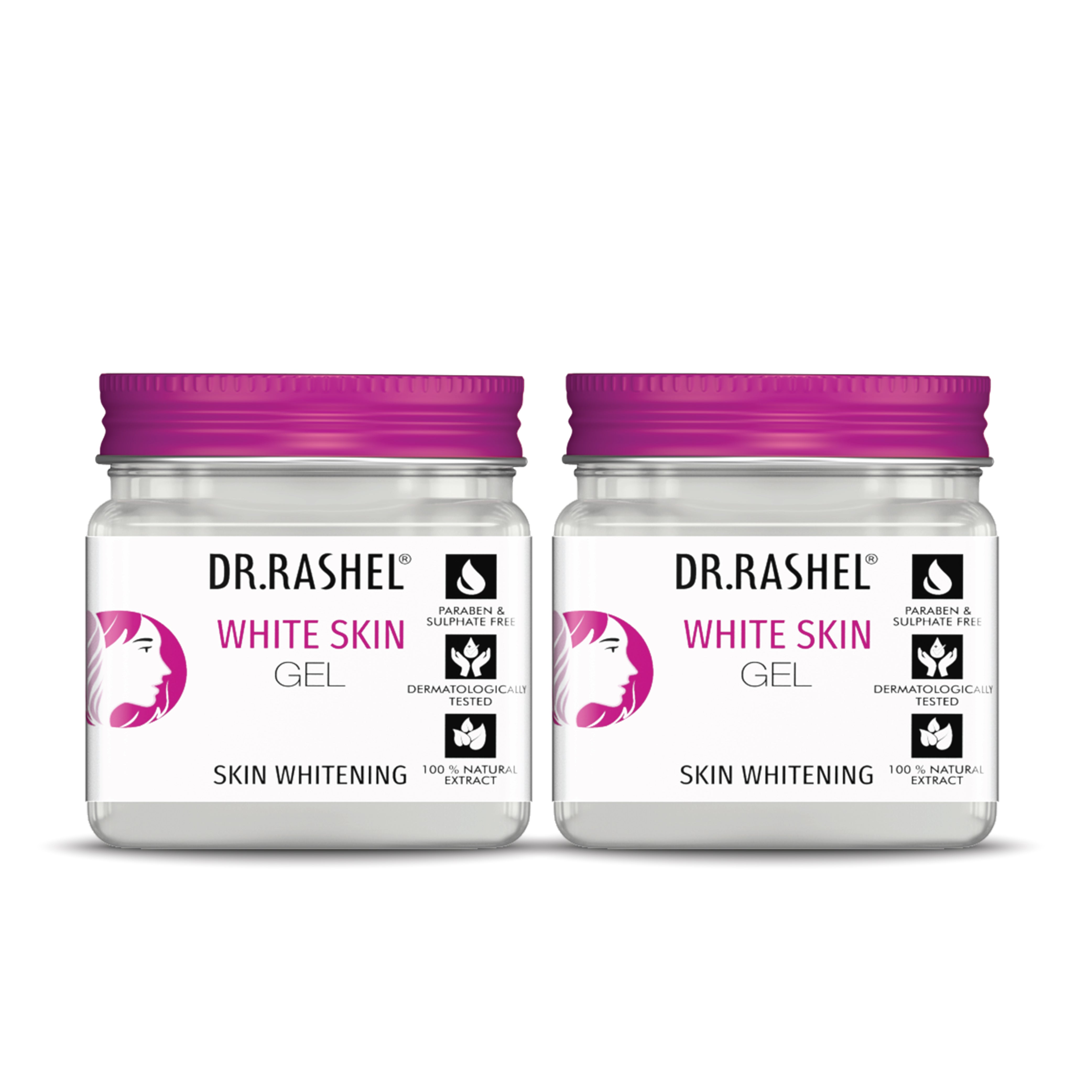 White Skin Gel (Pack Of 2) - 45ml – Dr.Rashel