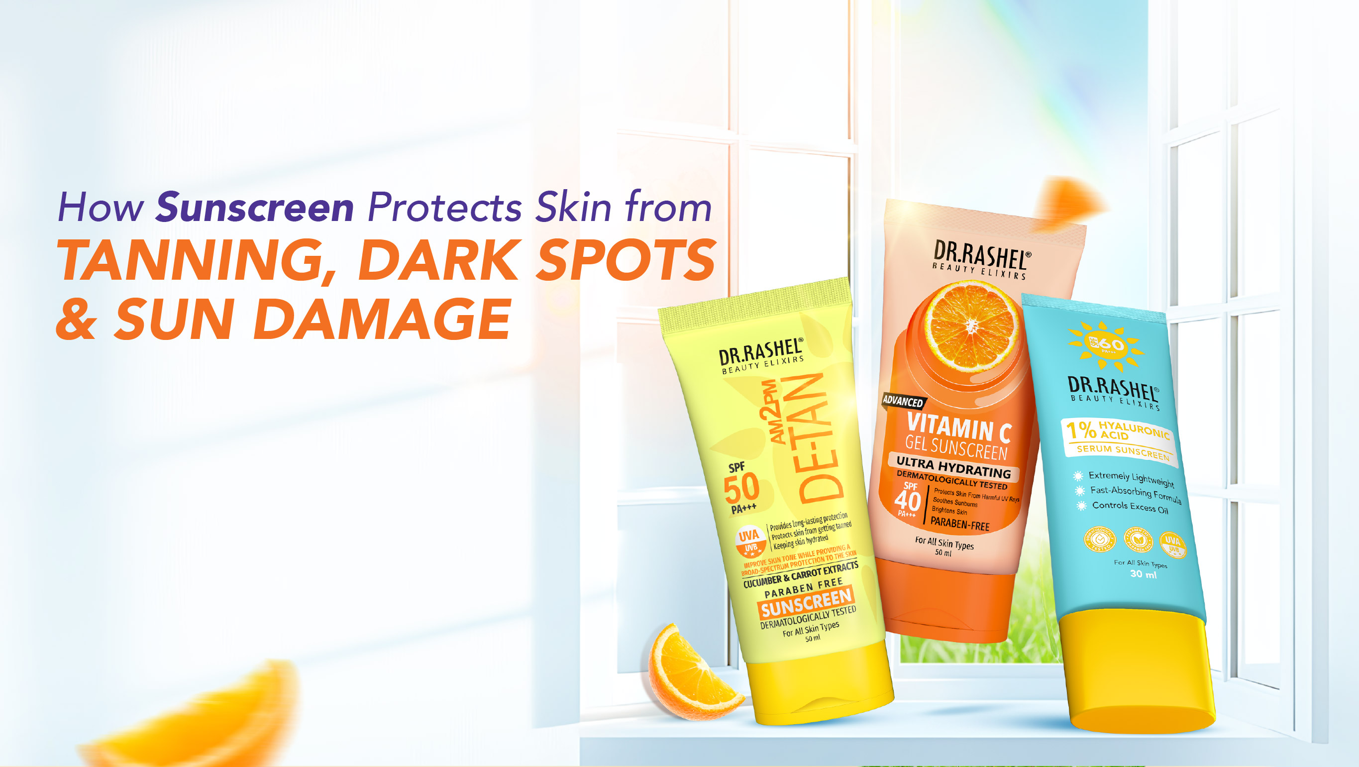 How Sunscreen Protects Skin from Tanning, Dark Spots
