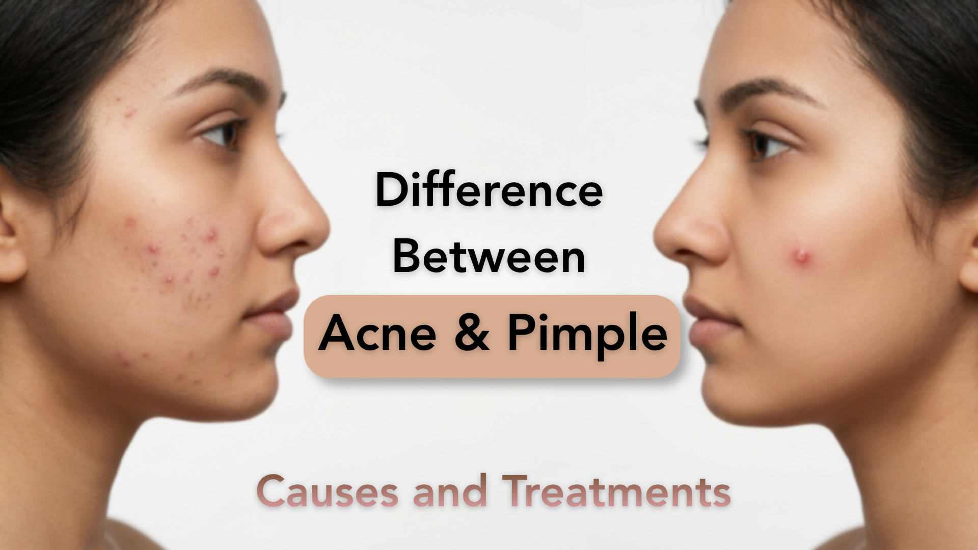 The Difference Between Acne And Pimple: Causes & Treatment