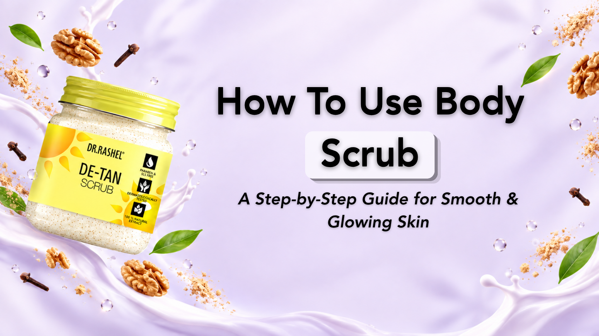 How to Use Body Scrub: A Step-by-Step Guide for Smooth, Glowing Skin