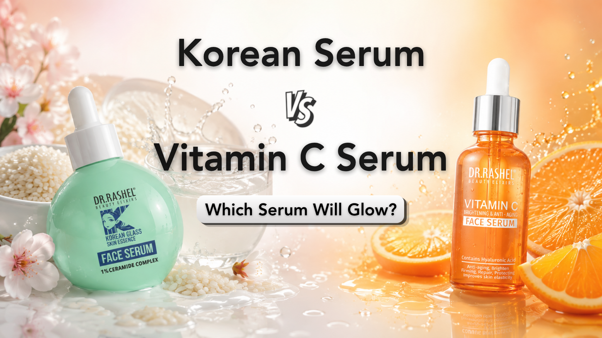 Korean Serum vs Vitamin C Serum: Which Serum Will Glow?