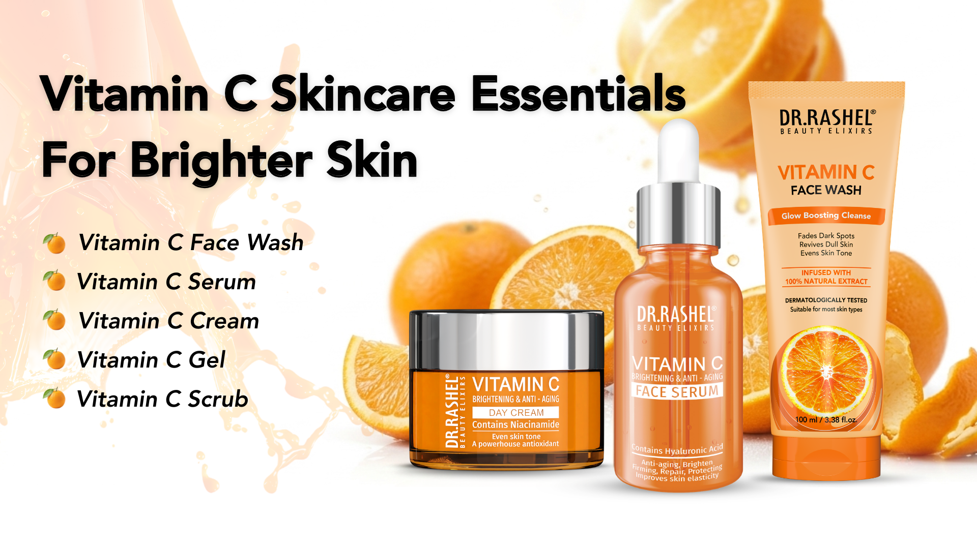 Vitamin C Skincare Essentials for a Brighter Skin