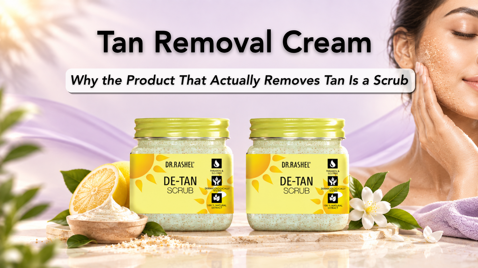 Tan Removal Cream: Why the Product That Actually Removes Tan Is a Scrub