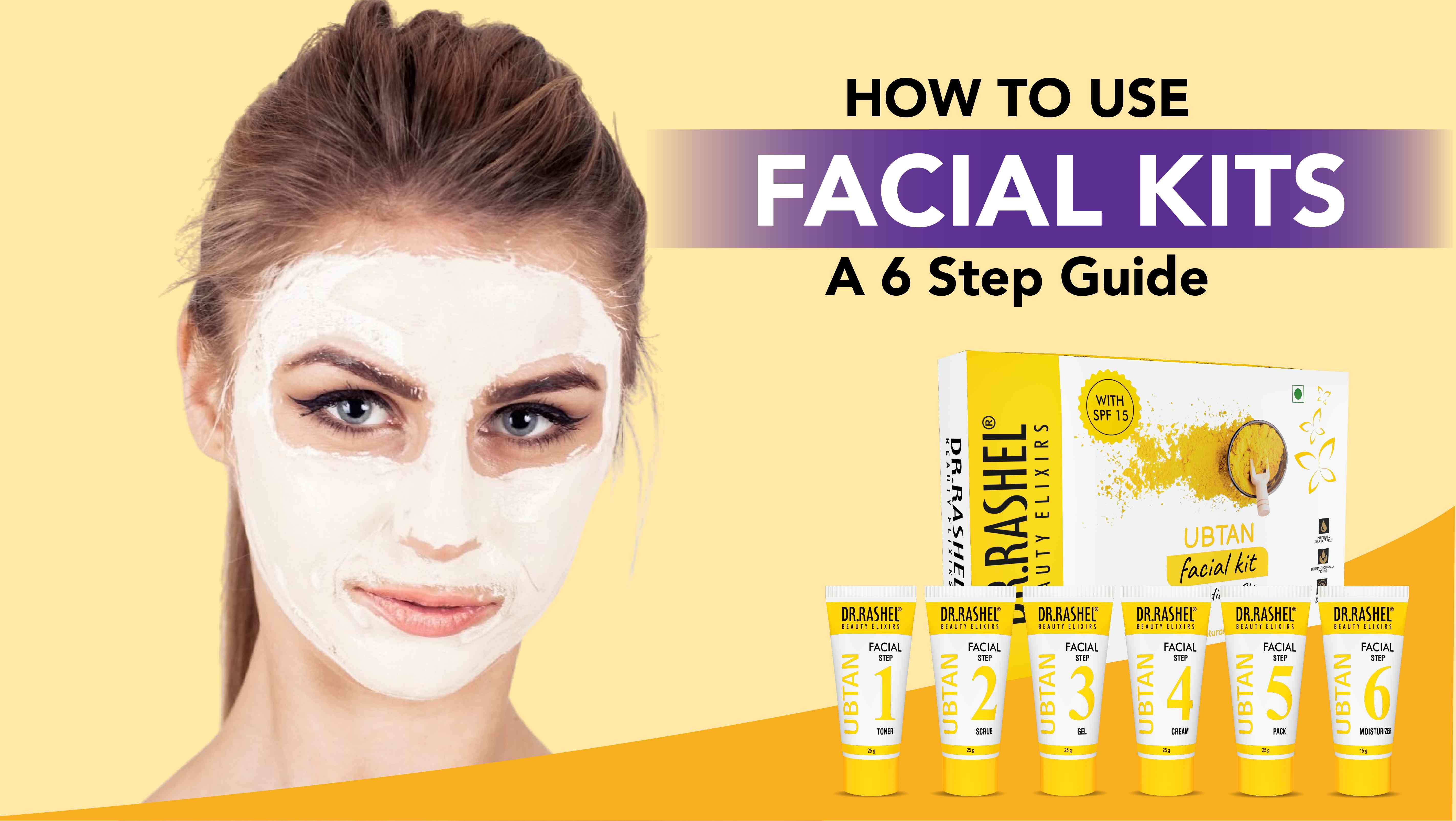 How To Use Facial Kits: A 6 Step Guide