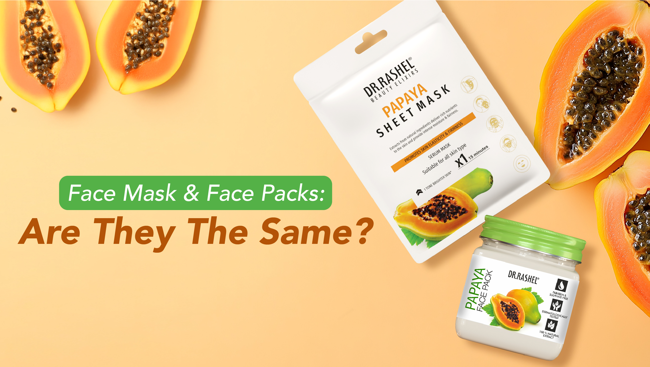 Face Mask & Face Pack