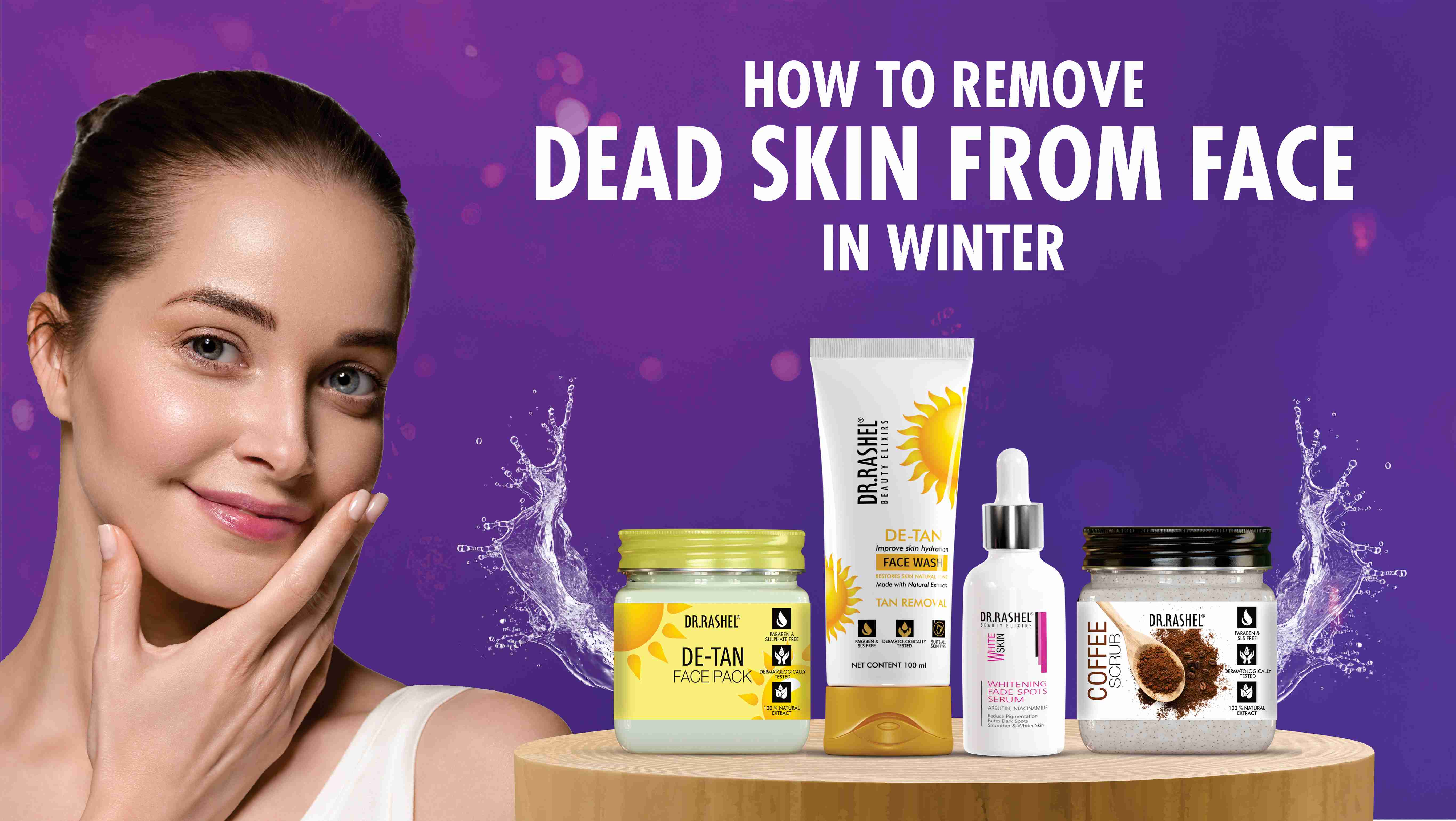 remove dead skin from face