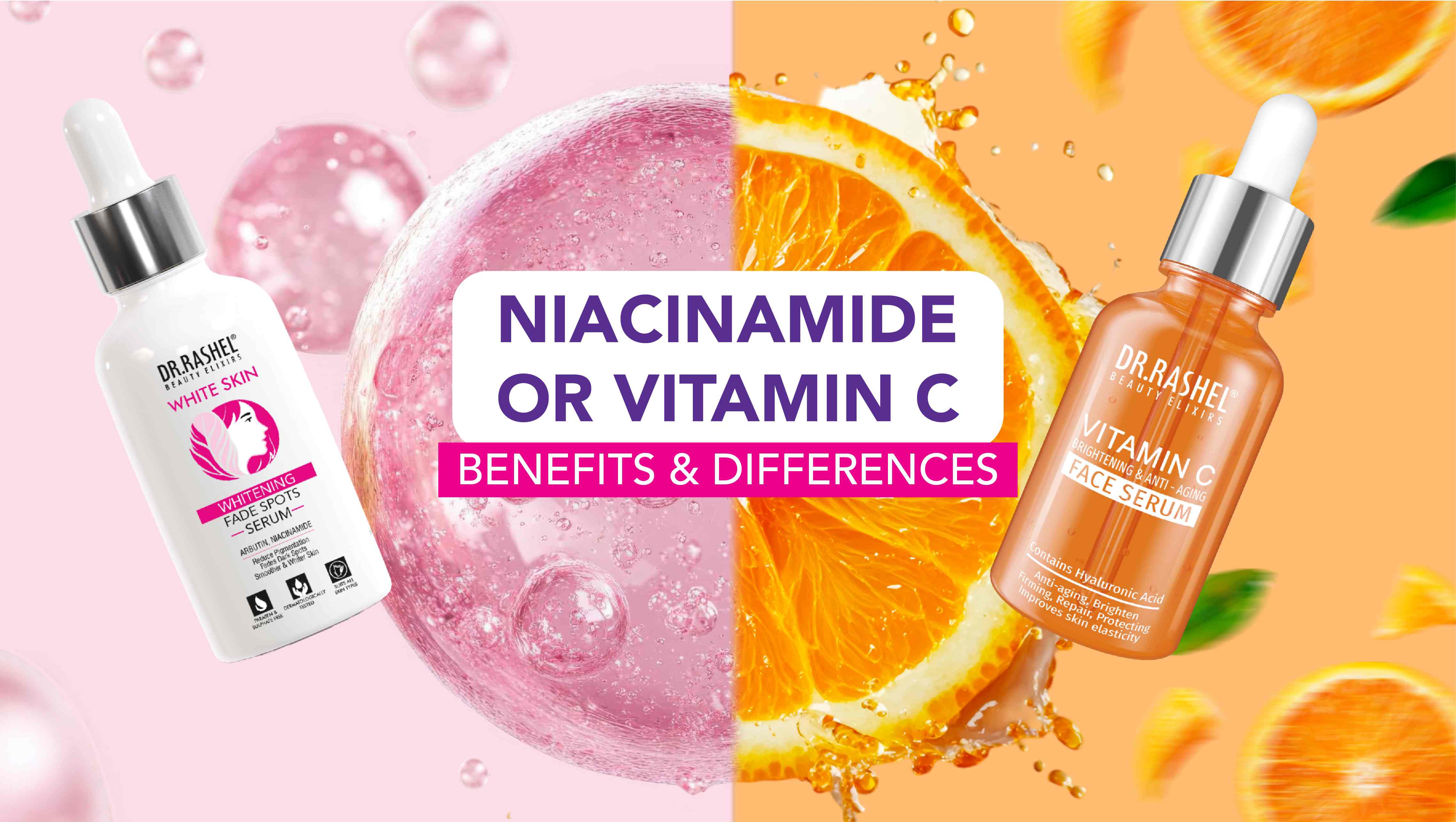 Niacinamide Or Vitamin C: Benefits & Differences