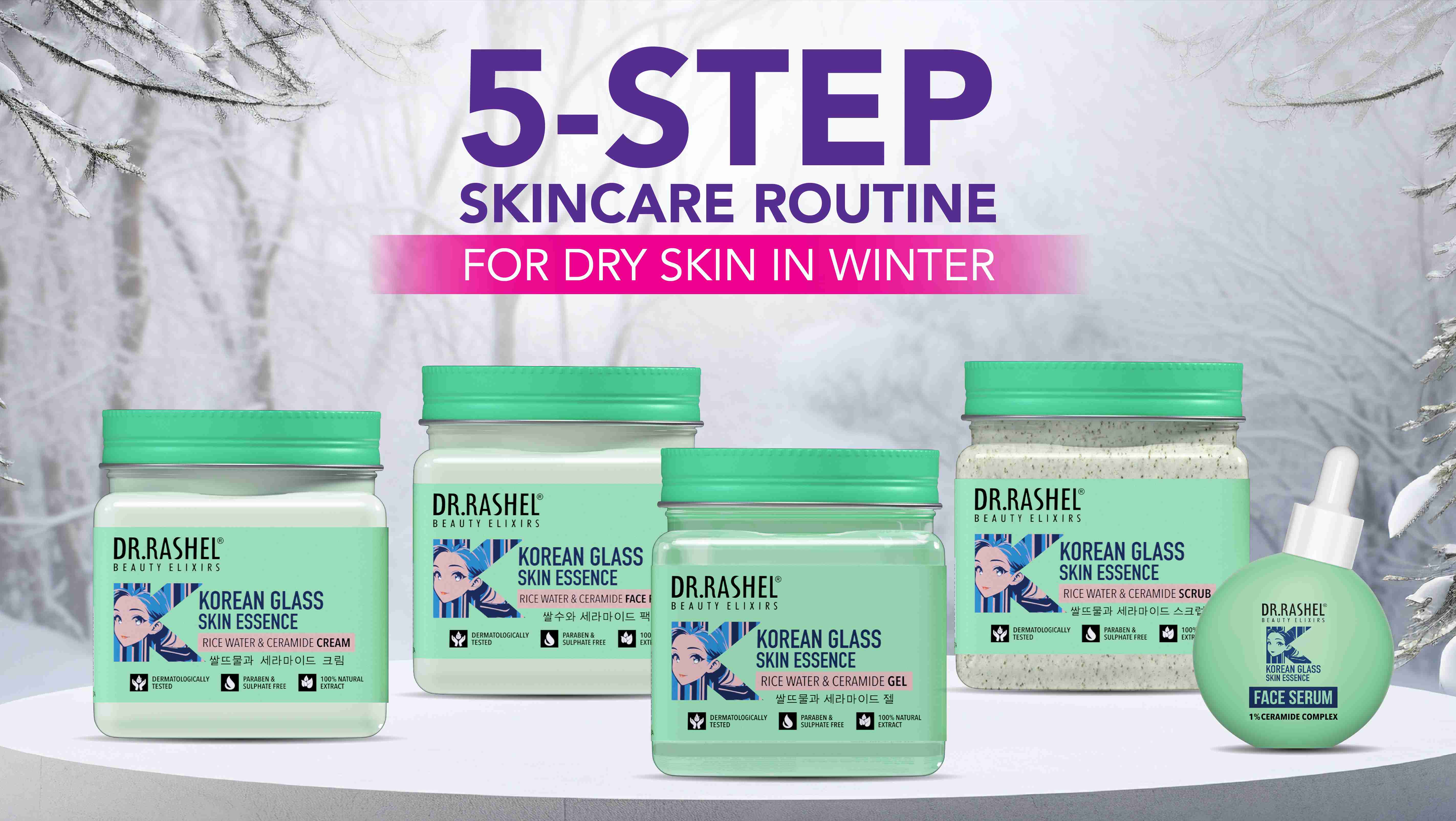 Skincare Routine for Dry Skin in Winter