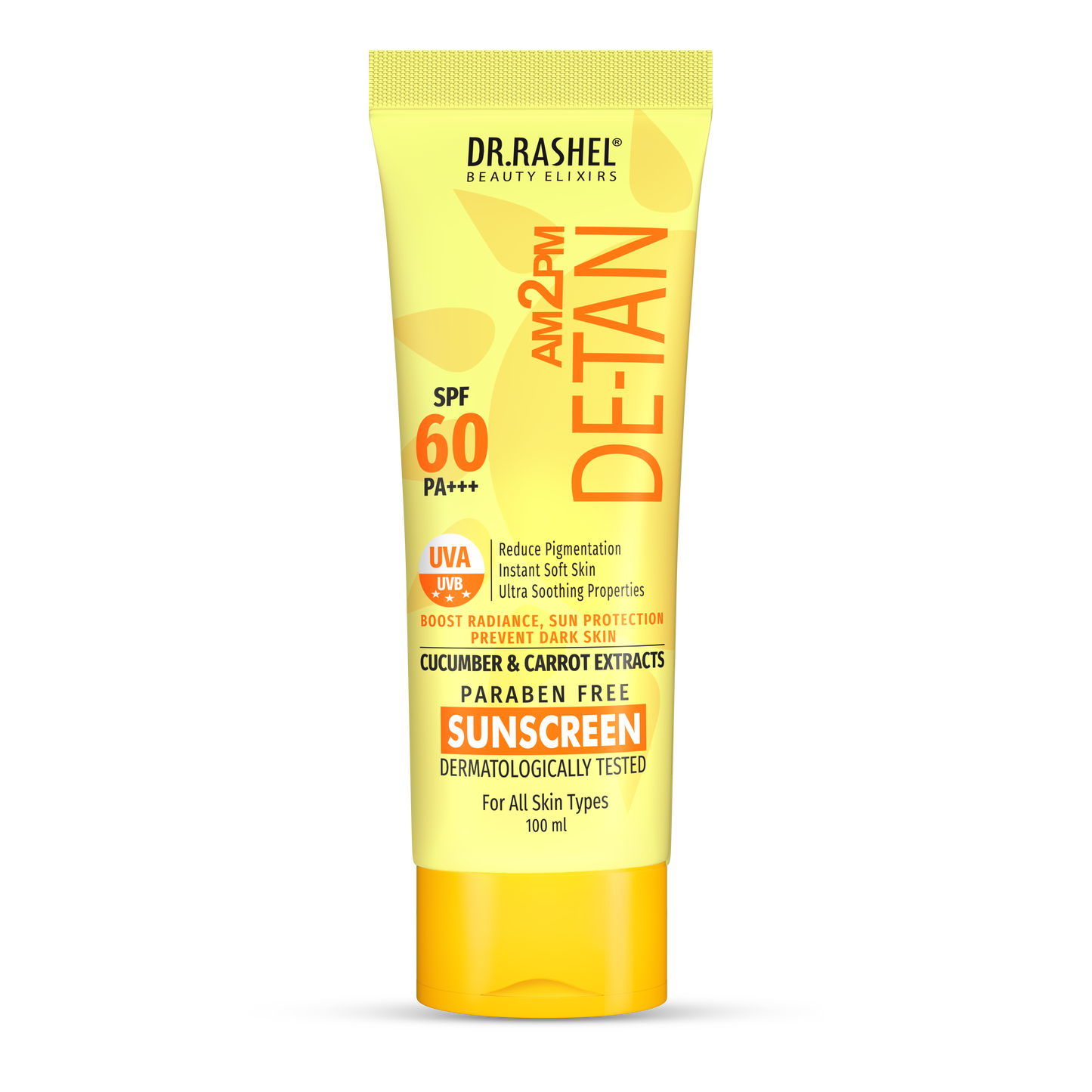 Detan Sunscreen SPF 60 | UVA/UVB PA+++ Tan Protection