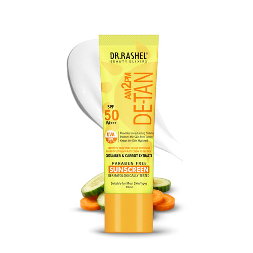 Detan Sunscreen SPF 50 - 18 ml