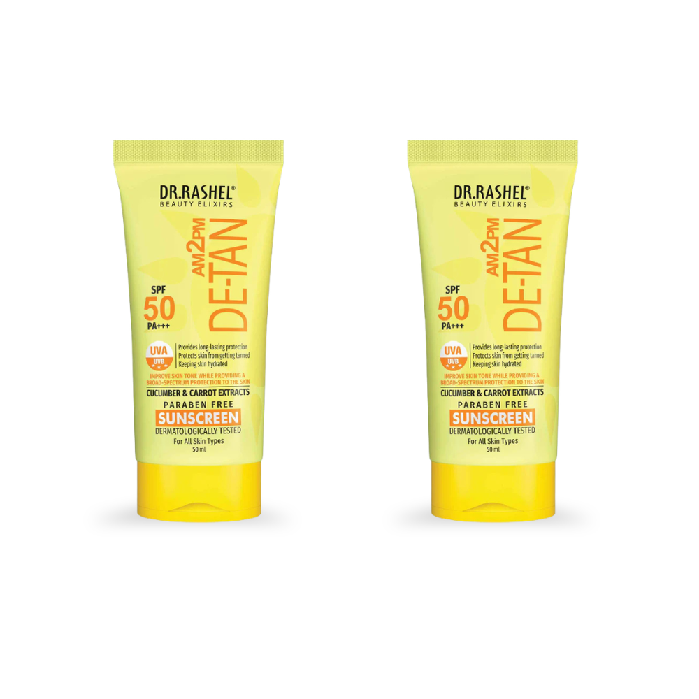 Detan Sunscreen SPF 50 | PA+++ UVA/UVB Protection - 50ML