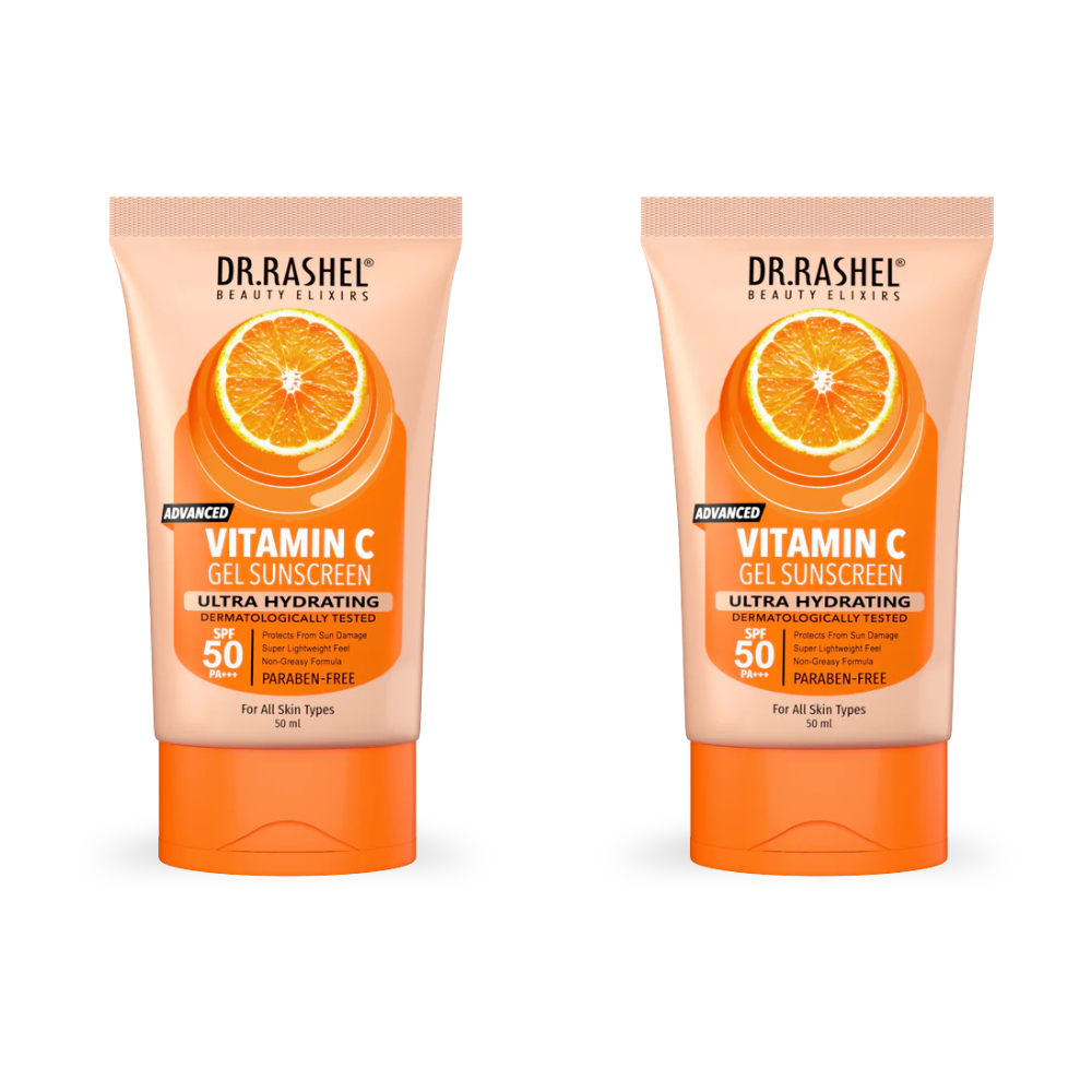 Vitamin C Sunscreen SPF 50 | UVA/UVB PA+++ Shield | Best Tan Protection 50 ML