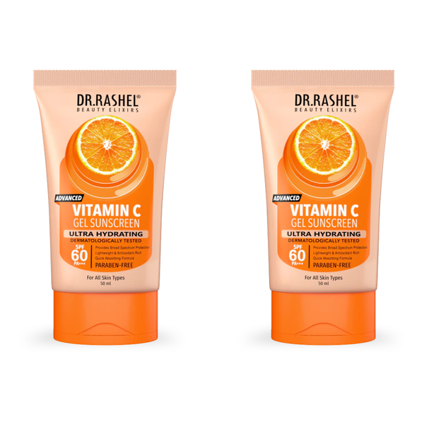 Vitamin C Sunscreen SPF 60 PA+++ | Anti-Aging & UVA/UVB Protection 50 ML