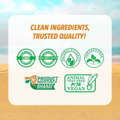 Detan Sunscreen SPF 50 - 18 Ml