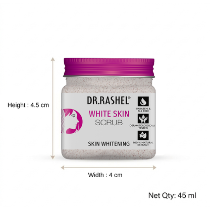 White Skin Scrub - 45ml