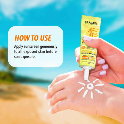 Detan Sunscreen SPF 50 - 18 Ml