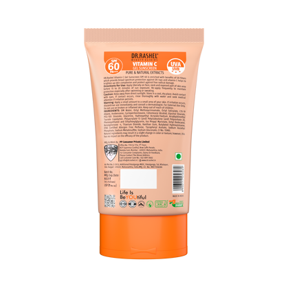 Vitamin C Sunscreen SPF 60