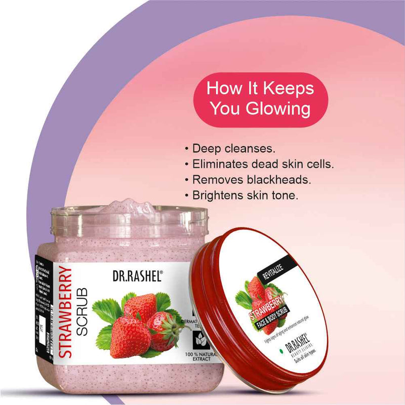 Strawberry Scrub - 380 Ml
