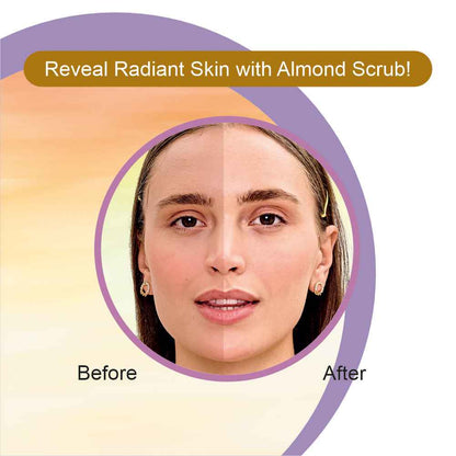 Almond Scrub Before After