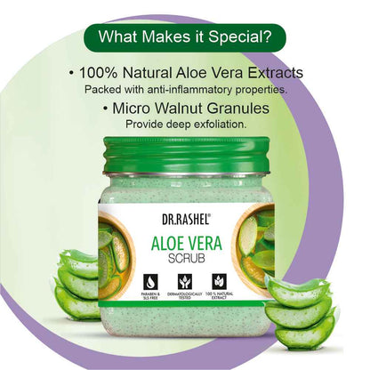 Aloe Vera Scrub - 380 Ml
