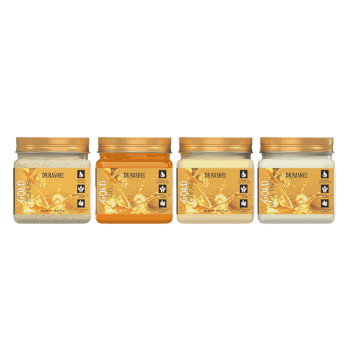 Gold Pack of 4 (scrub, Gel, Cream & Facepack)