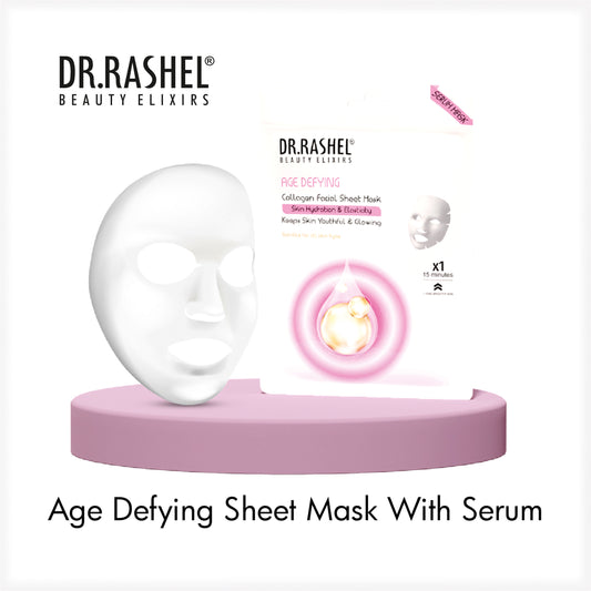 Dr.Rashel Age Defying Sheet Mask with Serum Pack of 2