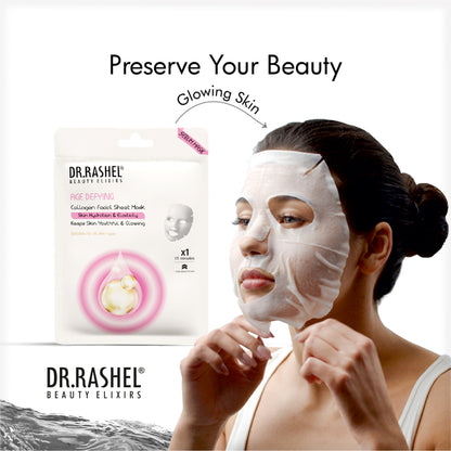 Dr.Rashel Age Defying Sheet Mask with Serum Pack of 2