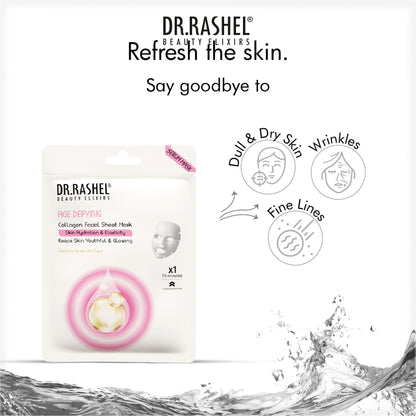 Dr.Rashel Age Defying Sheet Mask with Serum Pack of 2