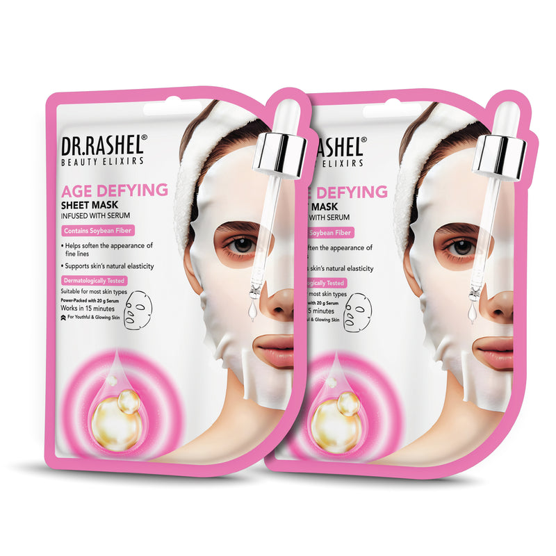 Age Defying Sheet Mask with Serum Pack of 2