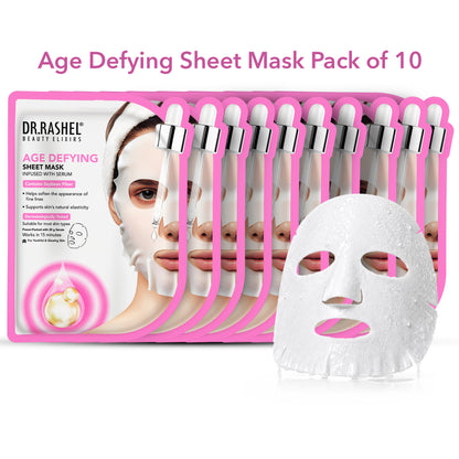 Age Defying Sheet Mask with Serum Set.