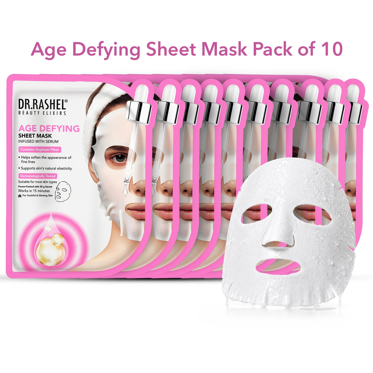 Age Defying Sheet Mask with Serum Set