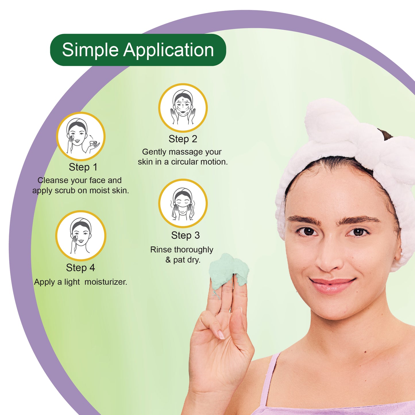 Aloe Vera scrub (Pack Of 2)  - 45ml