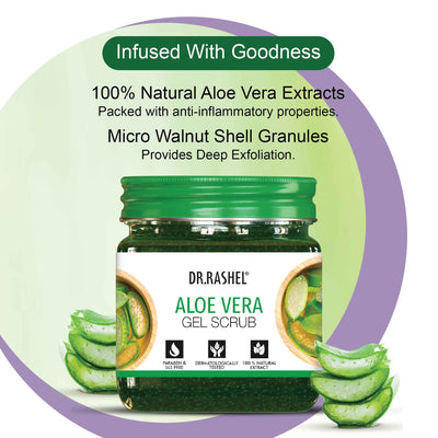 Aloe Vera Gel Scrub ingredients