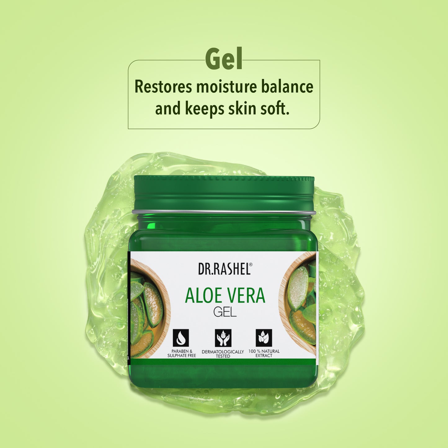 Aloe Vera Facial Pack of 4 (scrub, Gel, Cream & Facepack) - 1520 ml