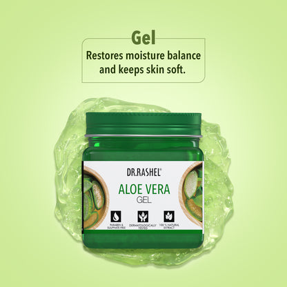 Aloe Vera Facial Pack of 4 (scrub, Gel, Cream & Facepack) - 1520 ml