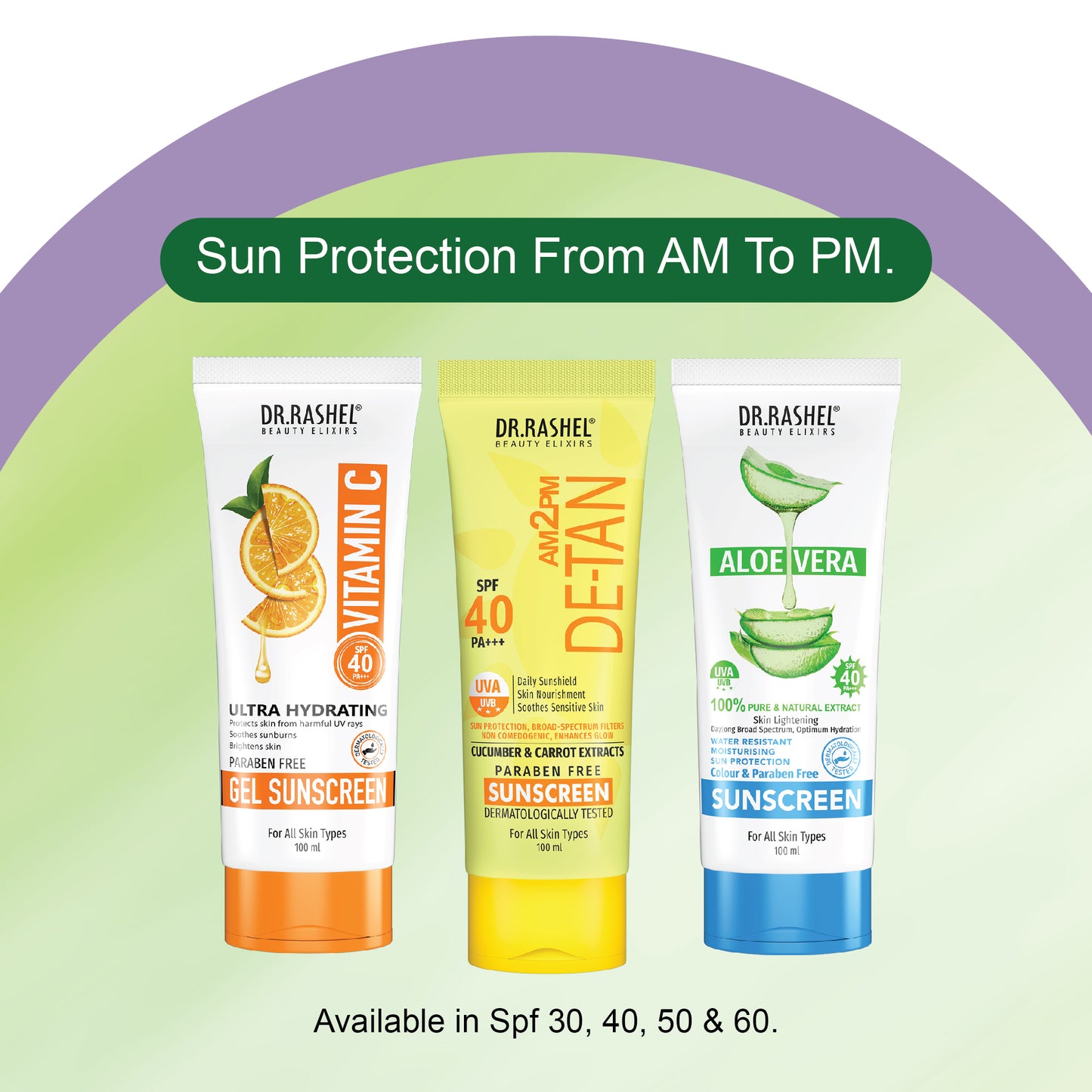 Dr. Rashel Aloe Vera Water Resistant Sunscreen SPF 60 - 100 ml