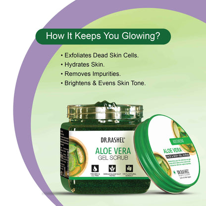 Aloe Vera Gel Scrub Benefits