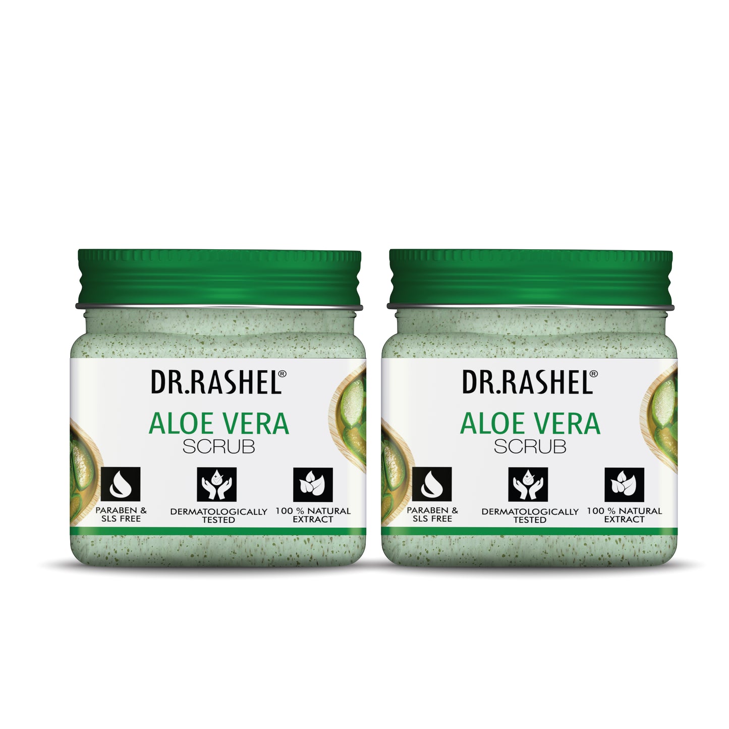 Aloe Vera scrub (Pack Of 2)  - 45ml
