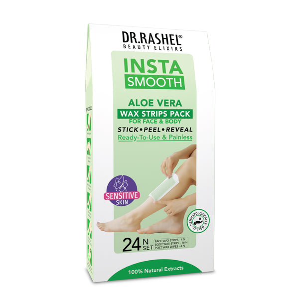 Aloe Vera Wax Strips