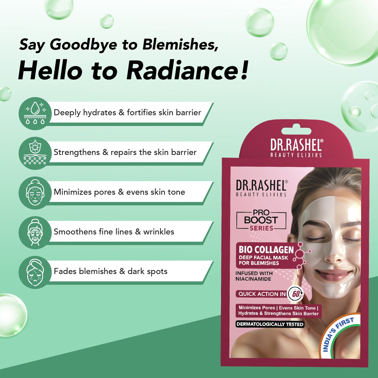 Bio Collagen Face Mask Benefits