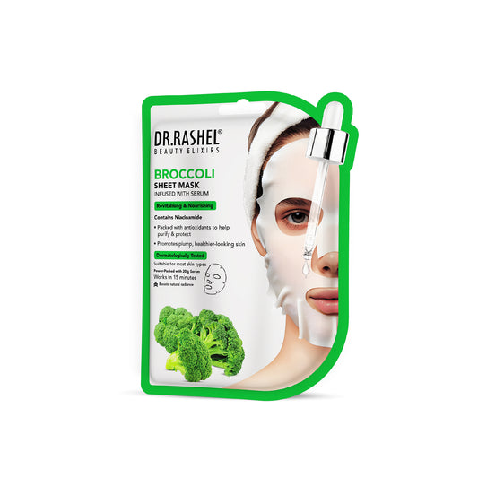 Broccoli Sheet Mask with Serum