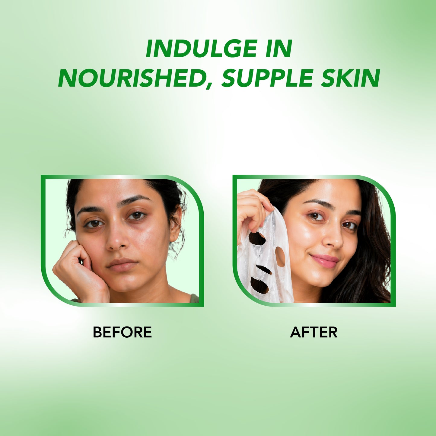 Broccoli Sheet Mask with Serum