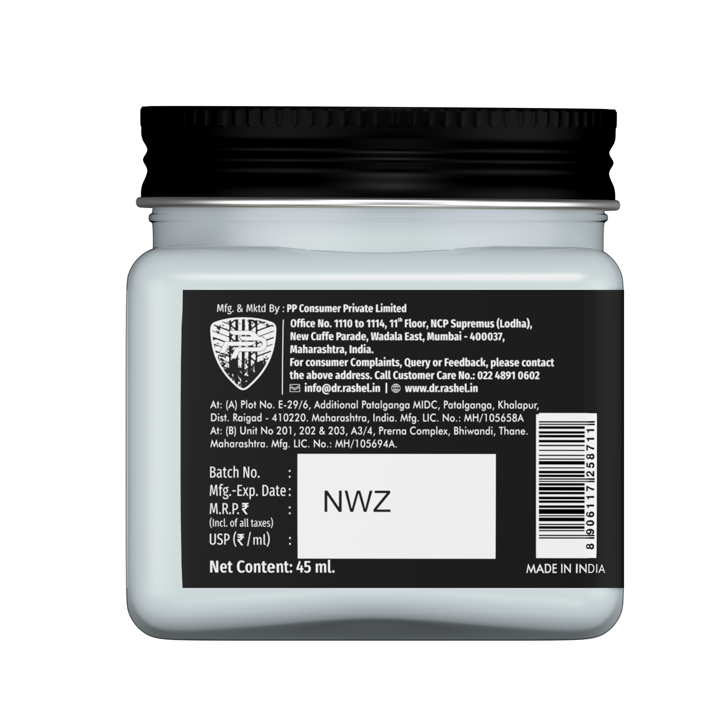 Charcoal Face Pack (Pack Of 2)  - 45ml