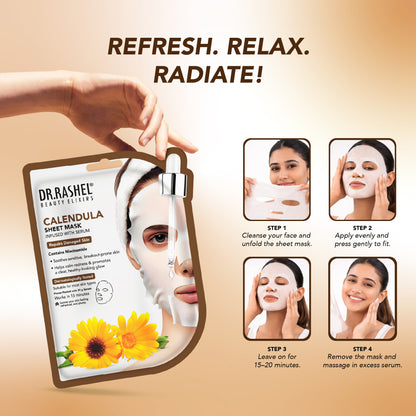 Calendula Sheet Mask with Serum