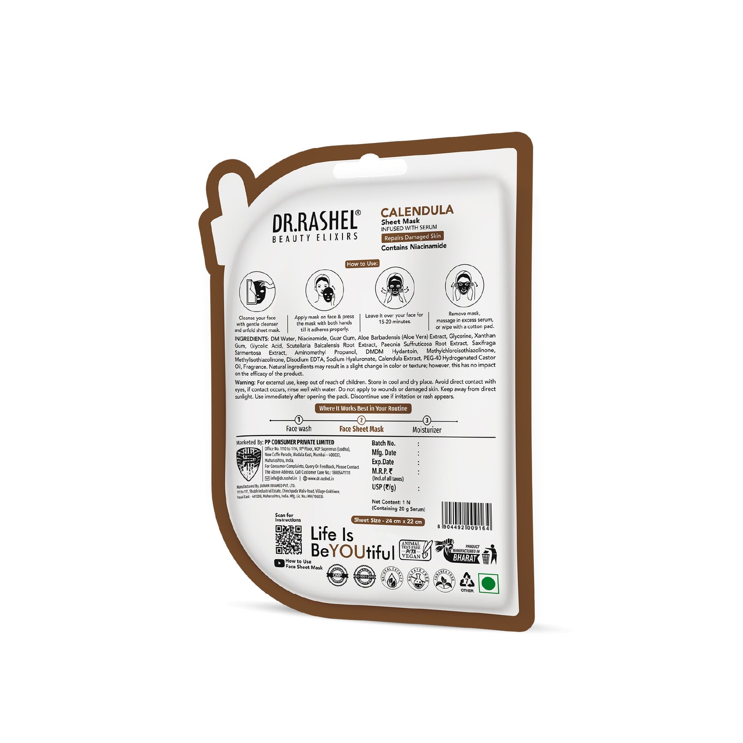 Calendula Sheet Mask with Serum